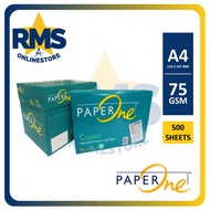 A4 PAPER ONE 70GSM / 75GSM 1 BOX 5 REAMS
