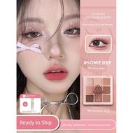 glitter eyeshadow eyeshadow palette 3CE Korean Nine-Color Cement Eyeshadow Palette