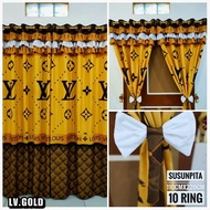 Ribbon Curtains Fringe Curtain/s Minimalist Curtain/s