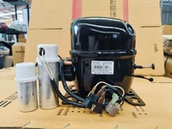 คอมเพรสเซอร์ตู้แช่มือสอง ยี่ห้อ ฮิตาชิ รุ่น FH3014 ขนาด 1/2 แรง น้ำยา R134 a