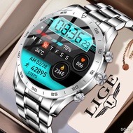 2023 Smartwatch Man AMOLED Full Touch Screen Bluetooth Dial Contacts Sync Heart Rate Healthy Sport Watches Man Smart Wat
