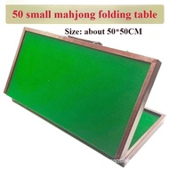 5050cm/60*60cm。 Mini Folding Mahjong Table Travel Mahjong Table Small Mahjong Table