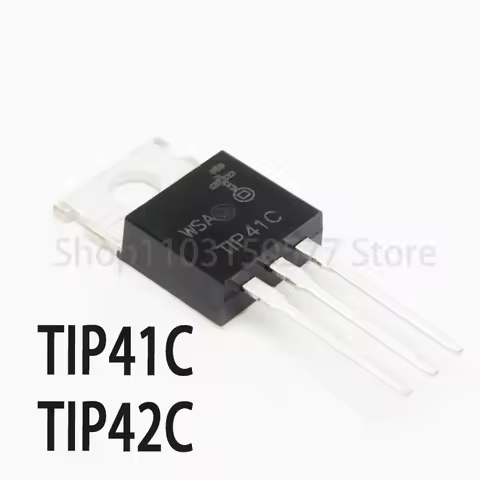 10piece TIP41C NPN TIP42C PNP TO-220 power transistor inline transistor