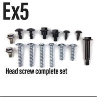 Ex5 / Ex5Dream head screw complete set / handle cover screw