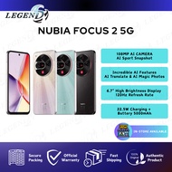 [MY Set] Nubia Focus 2 5G (20GB*+256GB) Original Smartphone 5000 mAh Battery | 22.5W Fast Charging
