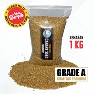 PAKAN BURUNG KENARI BRANJANGAN CANARY SEED KEMASAN 1KG GRADE A LEBIH BERSIH