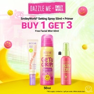[FREE Facial Mist] DAZZLE ME X SmileyWorld Setting Spray Prime+ Set + Anti-Pollution & Primer Set So