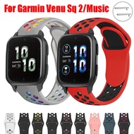 Garmin Venu sq 2 Silicone Strap For Garmin Venu sq 2 music Smart watch Band Soft sport Silicone Watch Strap