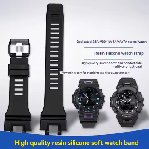 Watch Accessories For Casio GBA-900 Men's Strap Sports Waterproof Bracelet GBA 900 Resin Replacement