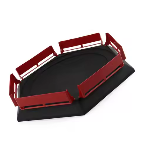 1Pcs Gyro Disk Arena Sturdy Plastic Battle Stadium for 2-3 Kids Exciting Burst Game Gear Gyro Disk A