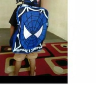Spiderman children's bag - children's light-up bag - boys' bag - elementary school boys' school bag 