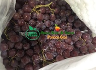 Buah Anggur Merah Segar 1 Keranjang | Krat