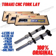 Tobaki Ori CNC Fork Lay Y15ZR/Y16ZR/LC135 4S/LC135 5S/RS150/SRL115/SRL115FI 100% Original