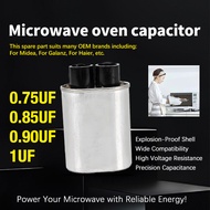 Microwave Oven Capacitor Parts 0.85uF / 0.75uF / 0.90uF 1uf Microwave Oven High Voltage Capacitor
