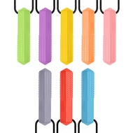 Children Baby Teether Silicone Molar Stick Baby Soothing Bump Chewing Teether Stick Anti-Eating Baby