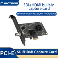 Acasis PCIe HDMI/SDI-compatible Video Capture Card 4K60 HZ HDR PCIe Interface 2K144 1080p240 PS5 Bul