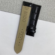 MIDO Mido M021 Commander 2Ll Representative Belt Male M021431a Original Leather Strap 100 Years Watch Chain 【OCT】