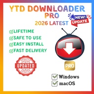 YTD YouTube 4K 8K Downloader PRO 2026 Latest with Installation Tutorial (Windows/macOS)