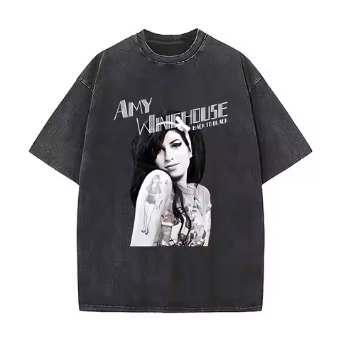 Punk Rock Band Amy Winehouse T-shirt