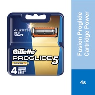 Gillette Men's Fusion ProGlide Power System Razor Blades (4 Pcs)