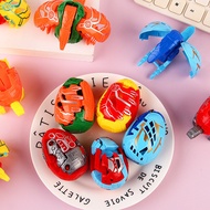 Mainan Dinosaur Berubah Bentuk Telur Simulasi Kanak-Kanak Telur Naga Telur Ultraman Set 6.4cm Hadiah