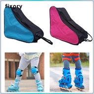 fixory Backpack for Skates 4 Wheels Oxford Cloth Roller Skate Carrying Bag Storage Bag for Children 