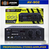 JOSON AV-902 1200watts x2 Max Peak Digital Karaoke Professional Stereo Amplifier Made in Japan(ORIGI