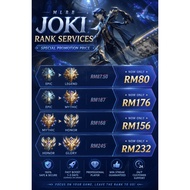 "TERBARU" SERVICES MLBB JOKI MALAYSIA