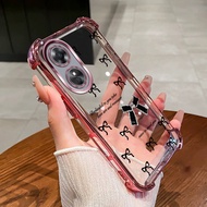 Shockproof Case For OPPO A17 A17K A97 5G TPU Phone Case bow Latest Bracelet New Design Phone Case Co