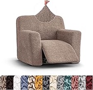 PAULATO BY GA.I.CO. Recliner Slipcover - Recliner Chair Cover - Soft Polyester Fabric Slipcover - 1-