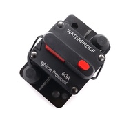 30A-300A AMP Circuit Breaker Fuse Reset 12-48V DC Car Boat Auto Waterproof Fuse Box Fuse Car Fusible