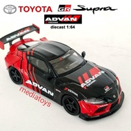 Diecast 1:64 Toyota Supra Gr Advan Yokohama Newest