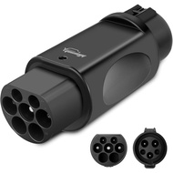 EV Charger Connector Type 1 to GBT Adapter, Fit for BYD, Electric Vehicle Charging Adapter SAE j1772