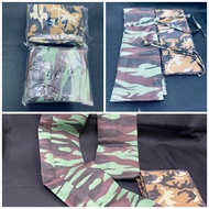Sarung Kantau/ Galah ZIP Kain Askar 58"(CORAK TIDAK TENTU )