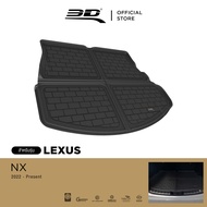 3D Mats ถาดท้ายรถยนต์ LEXUS NX SERIES (AZ20) 2022 - 2025 พรมกันลื่น พรมกันนํ้า พรมรถยนต์