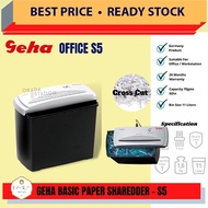 GEHA S5 Office Paper Shredder / Paper Shredder / Cross Cut