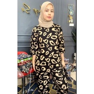 🔥🔥 HOT ITEM SALE RETAIL DAN BORONG 🔥🔥 SET LEOPARD SUKU SET VIETNAM SET JALAN  BAJU DAN SELUAR VIRAL