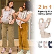 Er go- baby Alta 2-in1 Hip Seat and Carrier - All-Position Breathable Mesh Baby Carrier for 4 Months