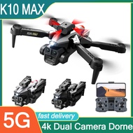 K10 MAX Triple Camera Drone with Camera Professional Drone with Lights RC Obstacle Avoidance Mini Drone Quadcopter Aerial Drone