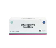 Dimenhydrinate 50mg Erlimpex Box 100 Tablet