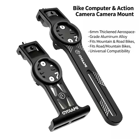 360° Rotating Bicycle Mount Holder Multi-functional Camera Stand for GoPro 8-13 Insta360 X4 X5 GO3S 
