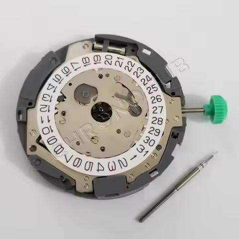 Miyota 0S60 Quartz Movement Height: 4.13 mm Chrono hour / min / sec , 1/20 second 3 Hands