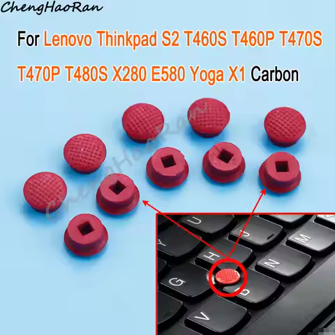10Pcs For Lenovo Mouse Laptop Pointer Track Red Point Cap For Thinkpad S2 T460S T460P T470S T470P T4