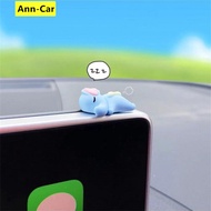 【 Ann-Car 】1ชิ้นการ์ตูนตกแต่งอุปกรณ์เสริมในรถยนต์เครื่องประดับรถคอนโซลกลางกระจกมองหลังมือจับประตู Gadgets