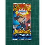 BoBoiBoy Galaxy Card Pek Blazing Frost 3/9 - Boboiboy Frostfire