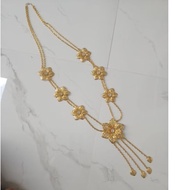 Solo Bride Necklace/ Karset Necklace 7 flower bridal necklace