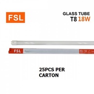 FSL T8 LED TUBE 4FT 3000K/4000K/6500K (25PCS PER BOX)