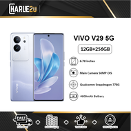 Vivo V29 5G Smartphone (12GB RAM+256GB ROM) / (12GB RAM+512GB ROM) | Original Vivo Malaysia