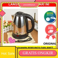MAYAMA ELECTRIC KETTLE 2L 2Liter 2 L LITER ELECTRIC WATER HEATER STAINLESS KETTLE LARGE AUTOMATIC EL