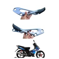 SUZUKI ARASHI FOOTSTEP REAR FOOTSTEP SHOGUN ARASHI RUBBER SET Motorcycle Footrest Rear Footstep